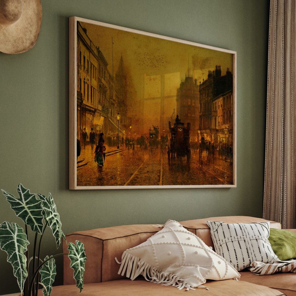 Briggate by John Atkinson Grimshaw