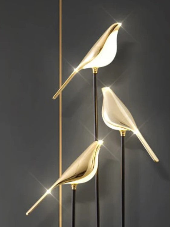 Aves 3-Bird Ambient Floor Lamp