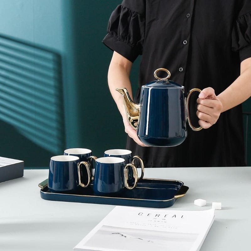 timeless teapot set of 6