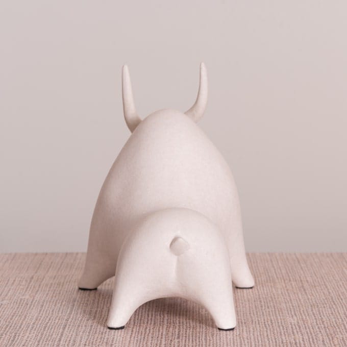 Bison Beauty (Black, White) Ceramic Home Decor