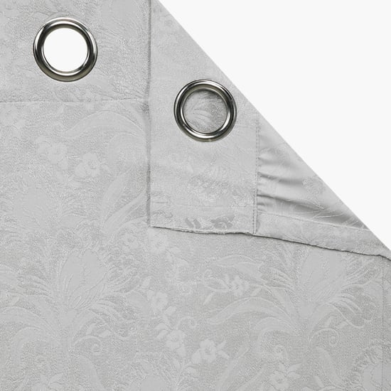 STELLAR HOME Evergreen Set of 2 Room-Darkening Door Curtains