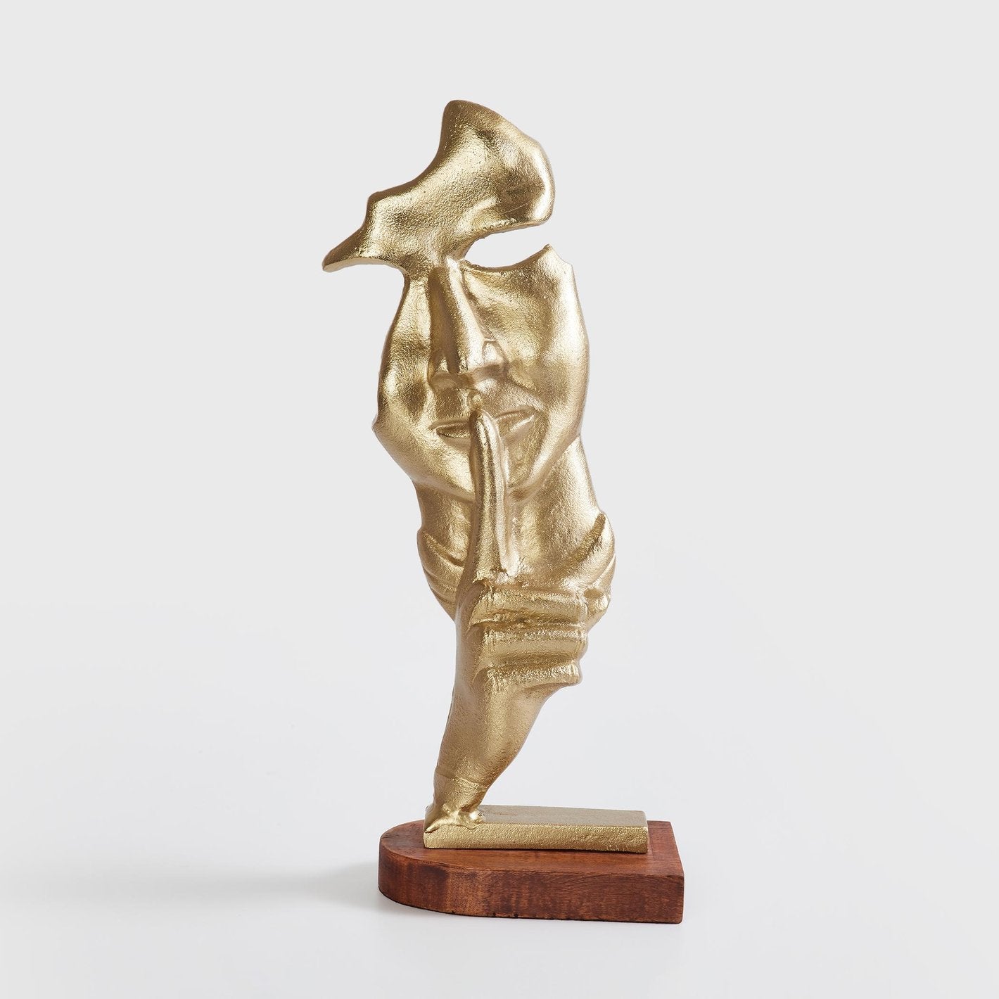 Fiesta Gold Solid Sculpture Polyresin Figurine