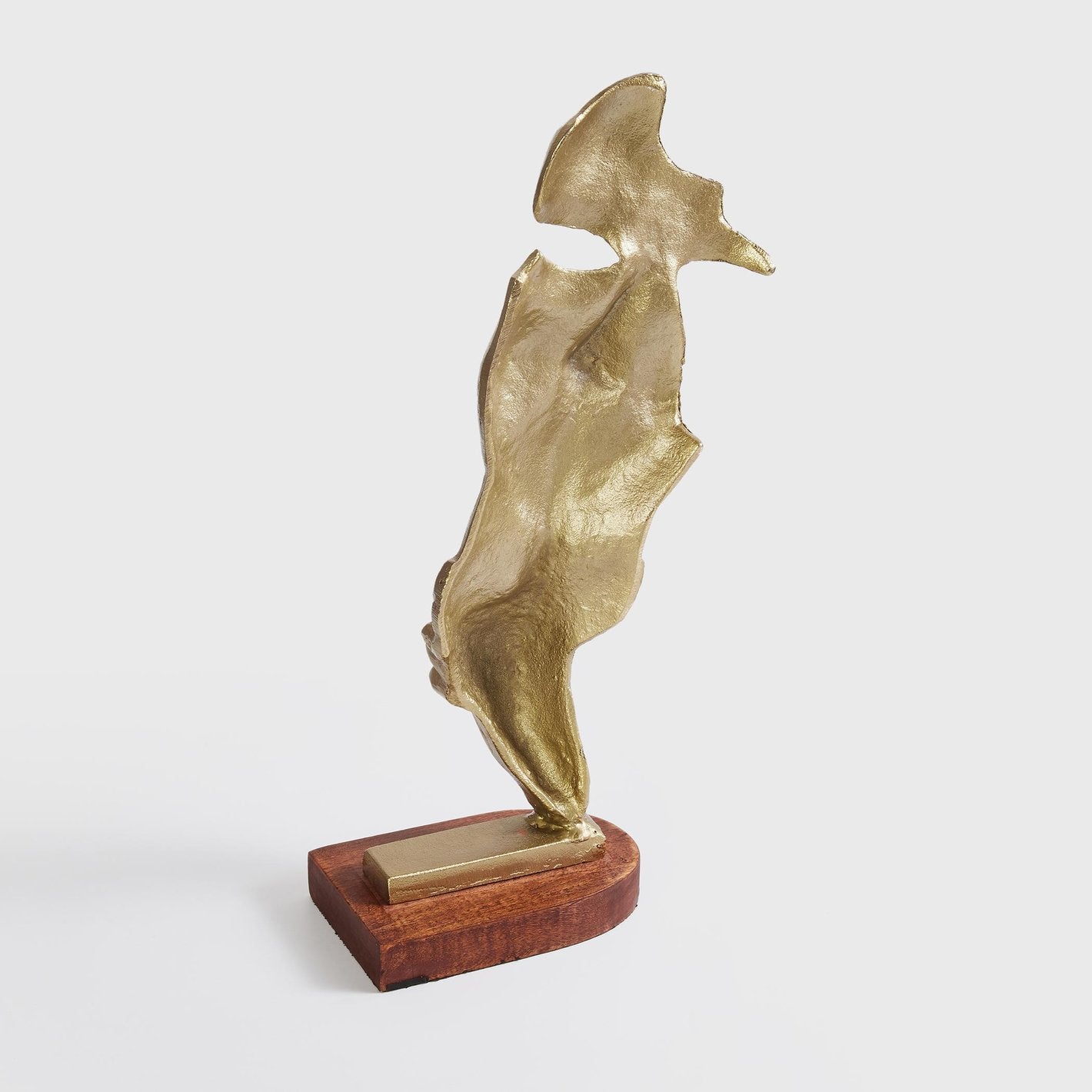 Fiesta Gold Solid Sculpture Polyresin Figurine