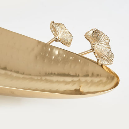 Splendid Brass Hammered Decorative Platter