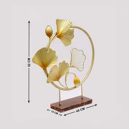 VEDAS Cielo Metal Ginko Table Accent