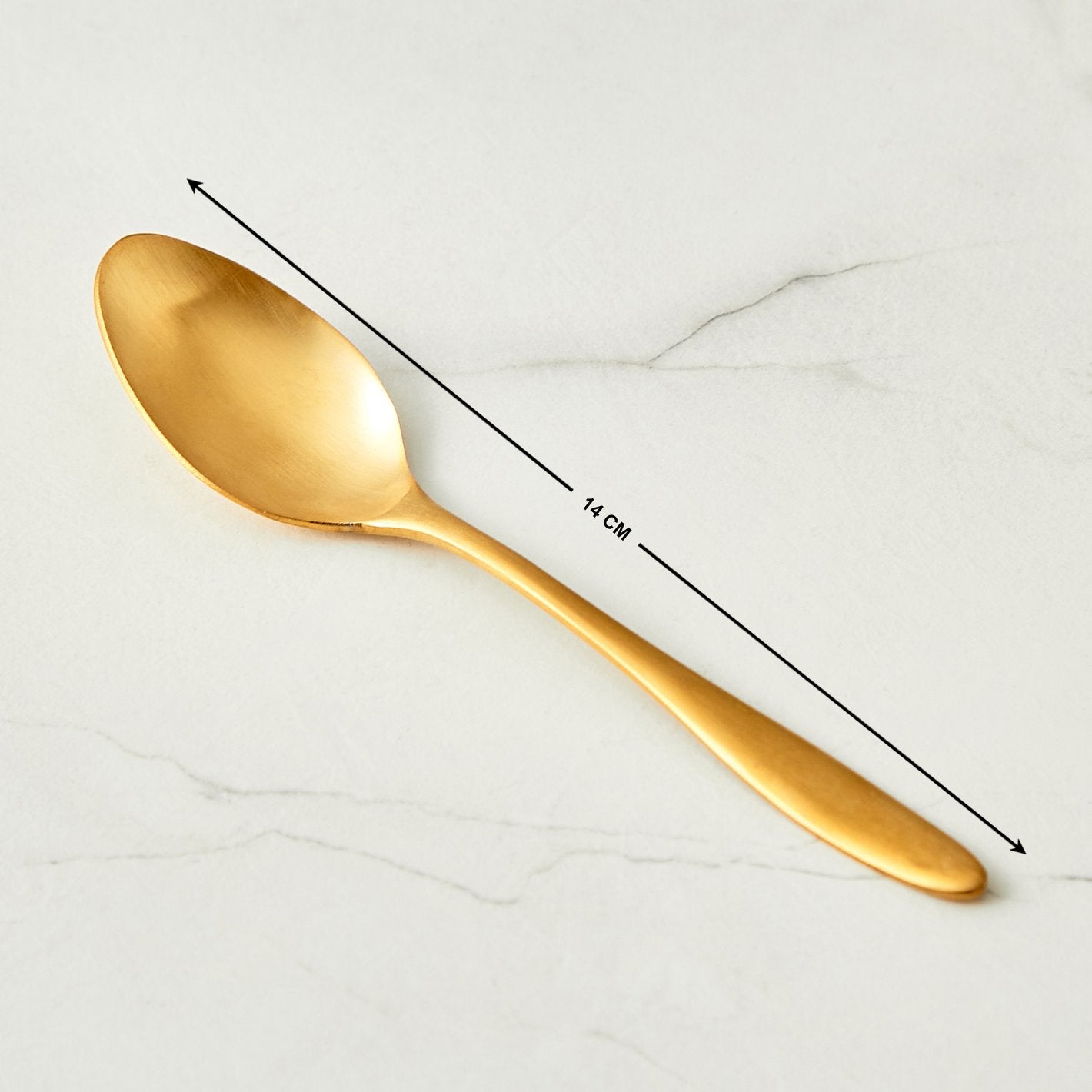 Glister Arely Set of 6 Stainless Steel Teaspoons