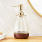 Panama Louvre Glass Soap Dispenser - 300ml