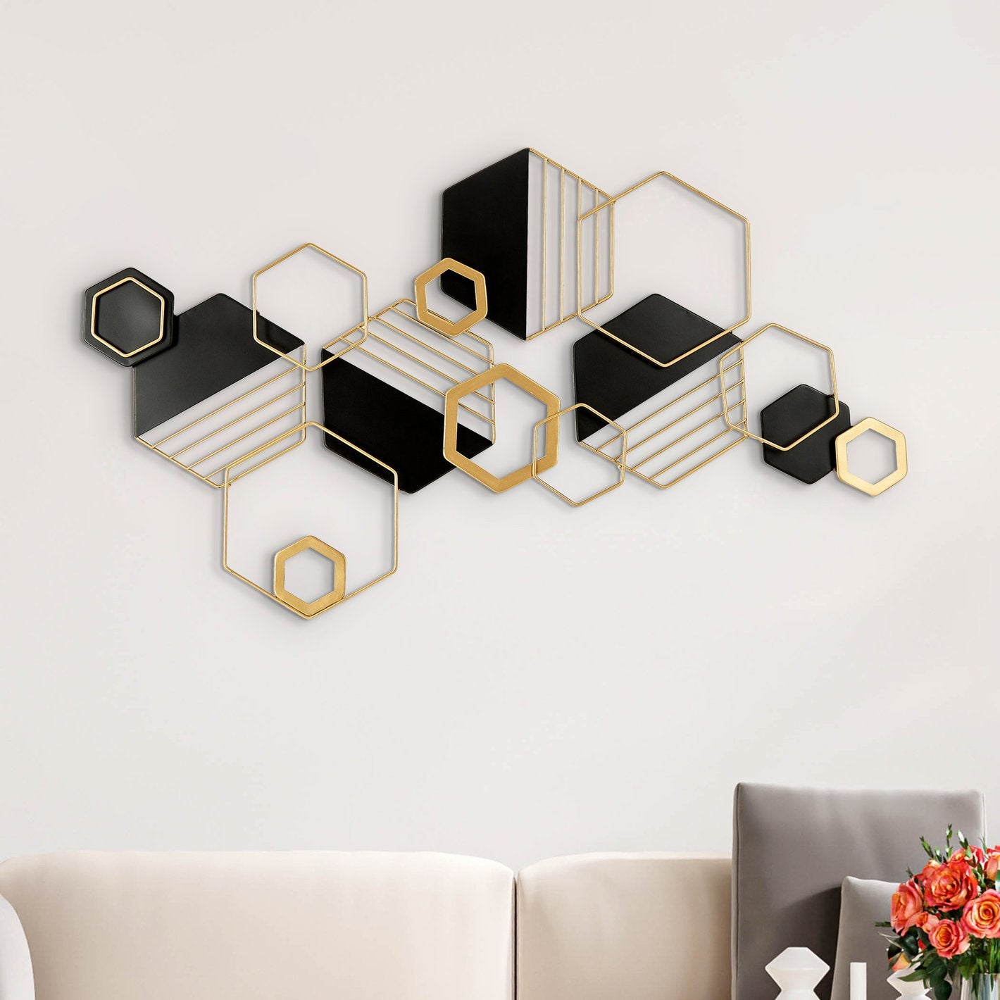 Panorama Sparta Metal Wall Art