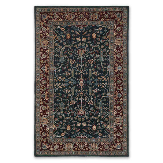 Mahim Hand Tufted Woollen And Viscose Rug