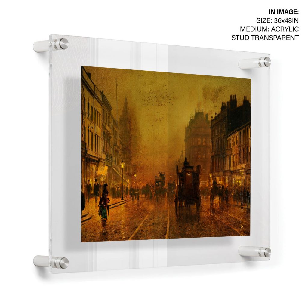 Briggate by John Atkinson Grimshaw