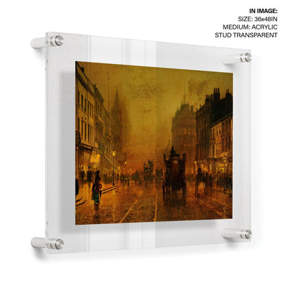 Briggate by John Atkinson Grimshaw