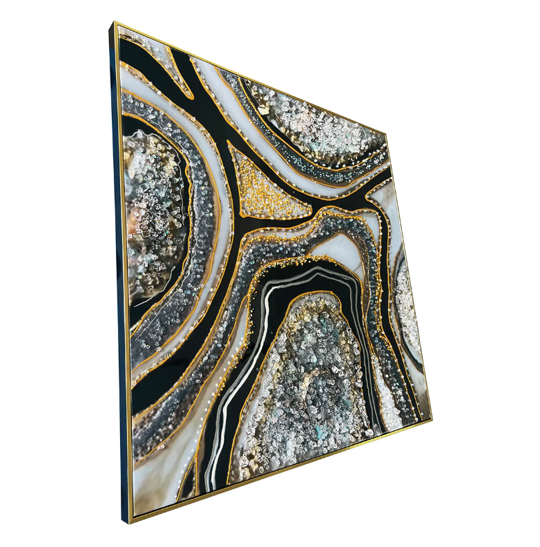 Twinkling Splendor Resin Art Painting