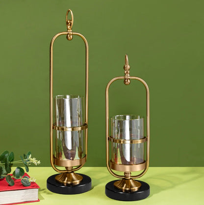 Modern Zen Candle Stand - Set of 2