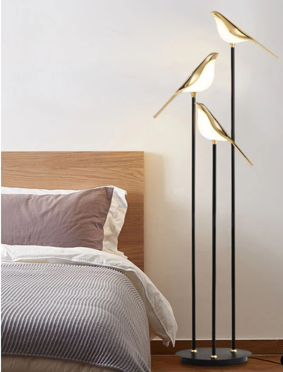 Aves 3-Bird Ambient Floor Lamp