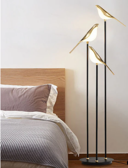 Aves 3-Bird Ambient Floor Lamp