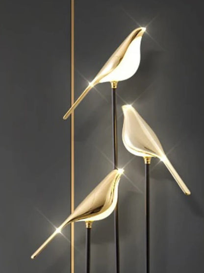 Aves 3-Bird Ambient Floor Lamp