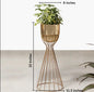 Artful Foliage Planters - Big - Gold