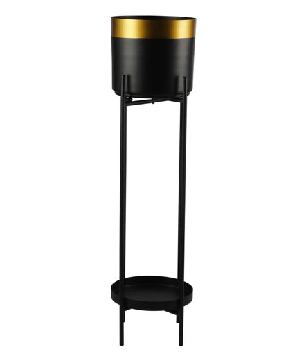 Gabriel Black & Gold Planter Small