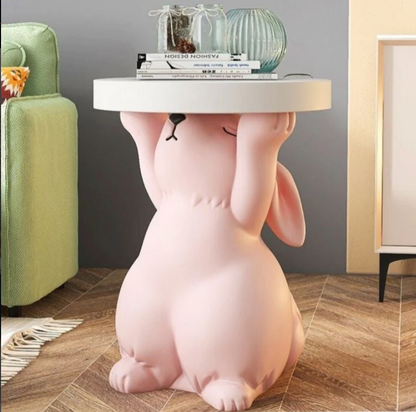 rabbit table decor
