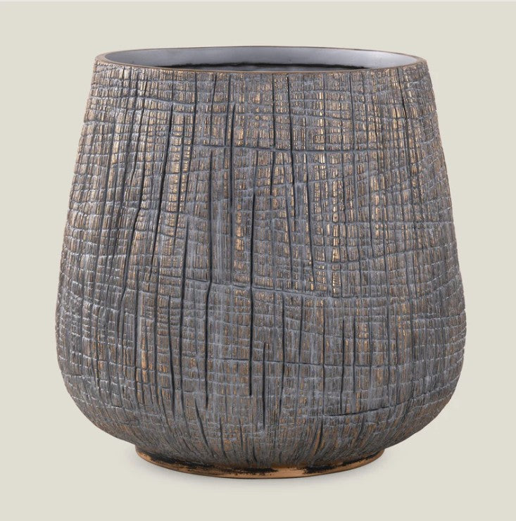 Woodland Grey Resin Planter Large