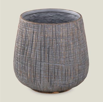 Woodland Grey Resin Planter Large