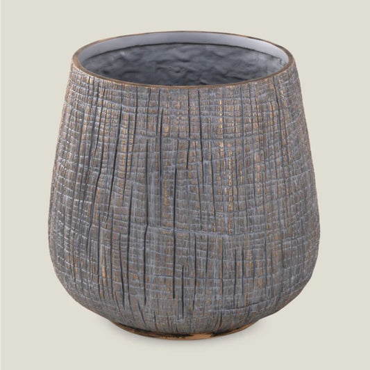 Woodland Grey Resin Planter Large