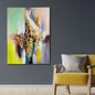 Reverie in Blossom Handpainted Wall Painting (With outer Floater Frame)