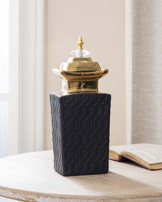 Celtic Knots Decorative Lidded Jar - Small