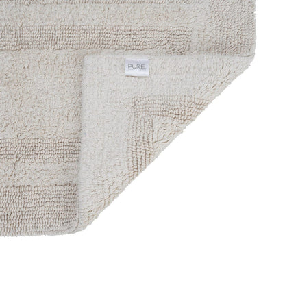 Off White Reversible Bathmat