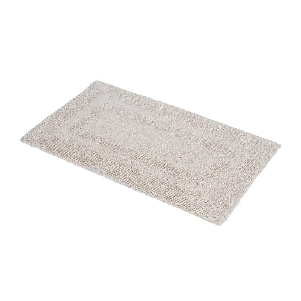 Off White Reversible Bathmat