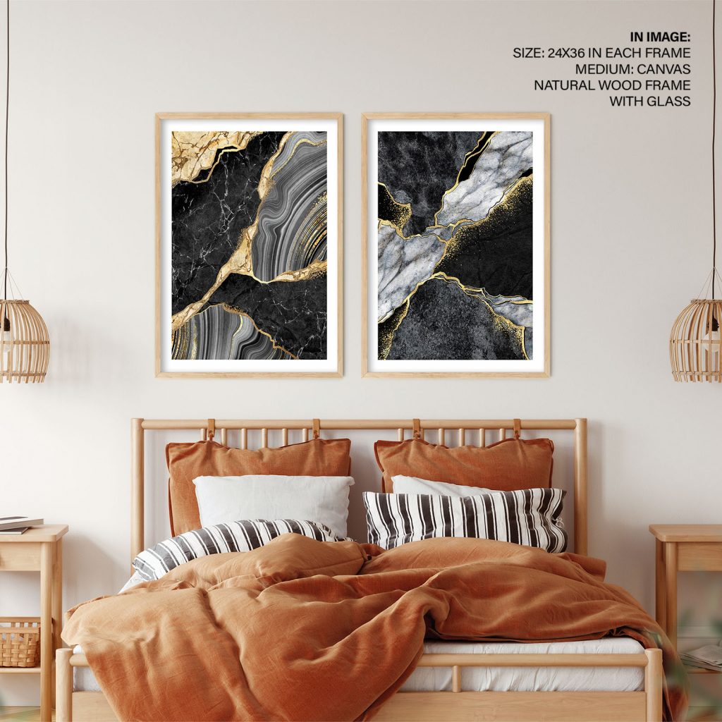Blank boldface marble abstract