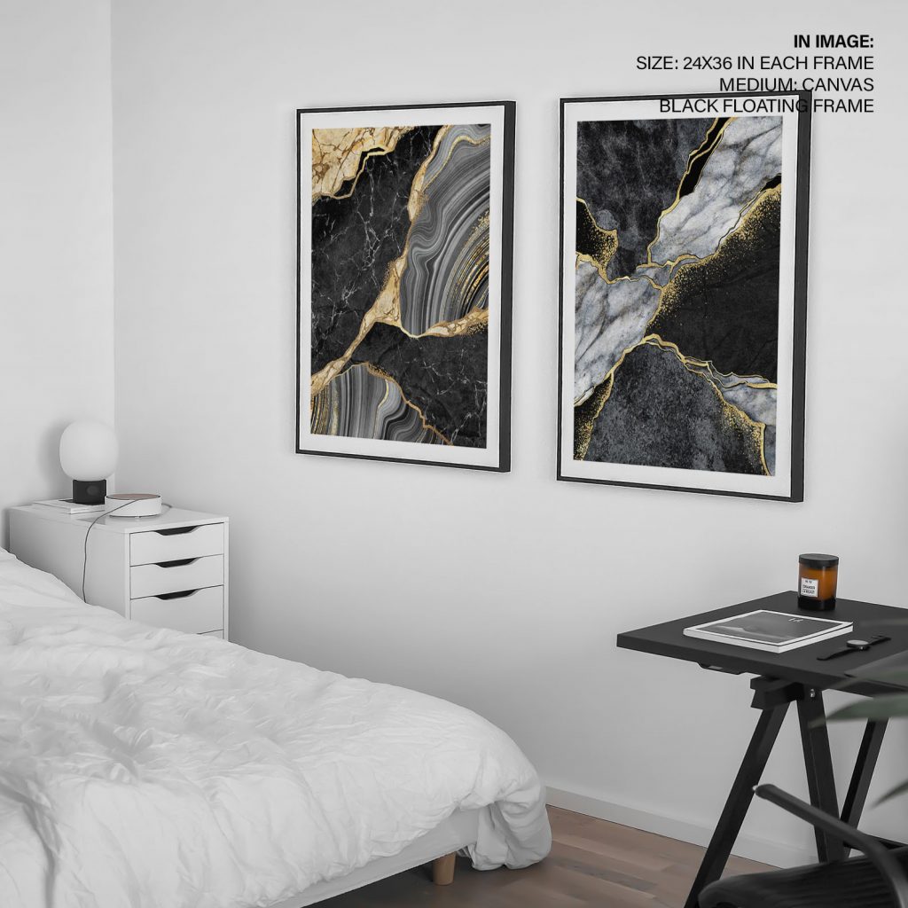 Blank boldface marble abstract