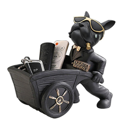 bulldog carrying cart