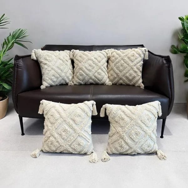 Shiloh Tufted Cushion Cover - Set Of Five