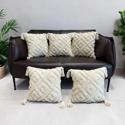 Shiloh Tufted Cushion Cover - Set Of Five