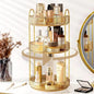 Cosmina 3-Tier Multipurpose Revolving Organizer - Gold