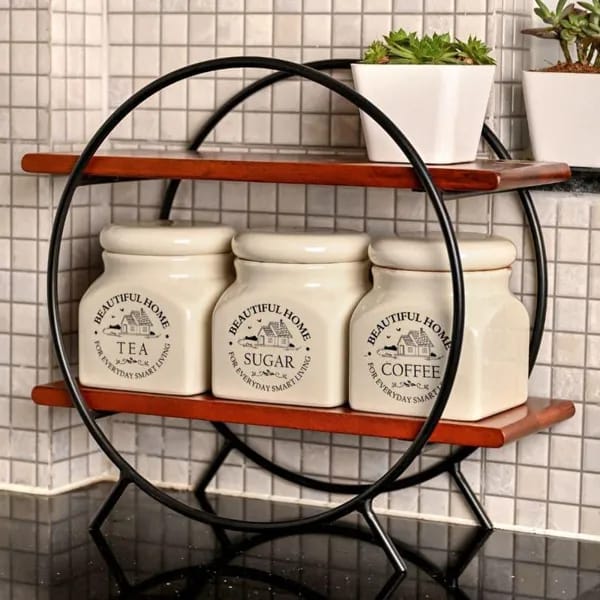 Ruma Round Wooden Cake Stand