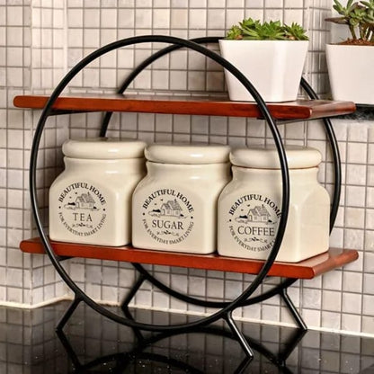 Ruma Round Wooden Cake Stand