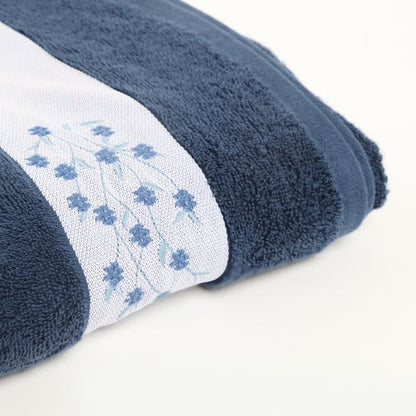 Colour Refresh Essence Cotton Embroidered Bath Towel