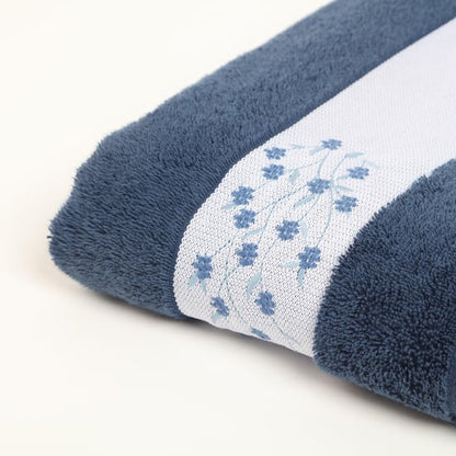 Colour Refresh Essence Cotton Embroidered Bath Towel