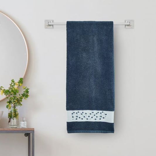 Colour Refresh Essence Cotton Embroidered Bath Towel