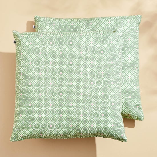 Ebony Grace Set of 2 Filled Cushions - 40x40cm