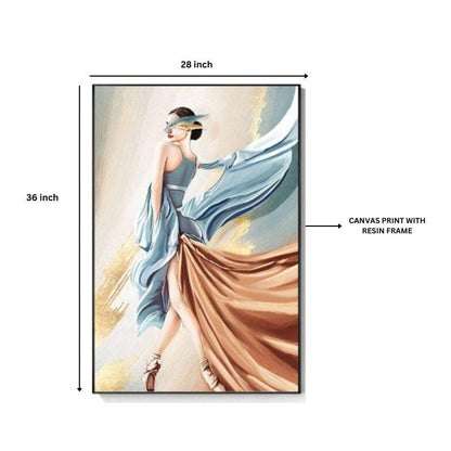 flowing beauty wall art