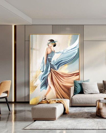 flowing beauty wall art
