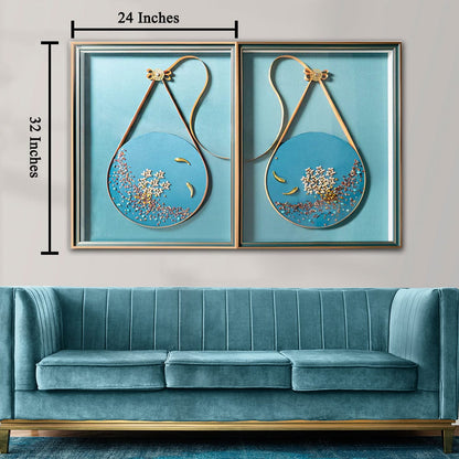 Luminary Illusion Wall Decoration Shadow Box - Pair