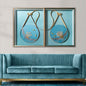 Luminary Illusion Wall Decoration Shadow Box - Pair