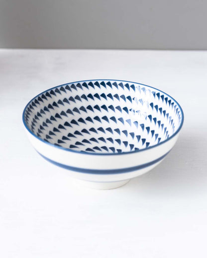 Dainty Blue & White Katoris - Set of 6