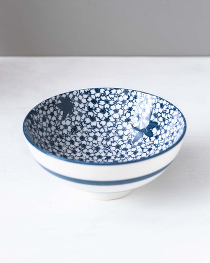 Dainty Blue & White Katoris - Set of 6