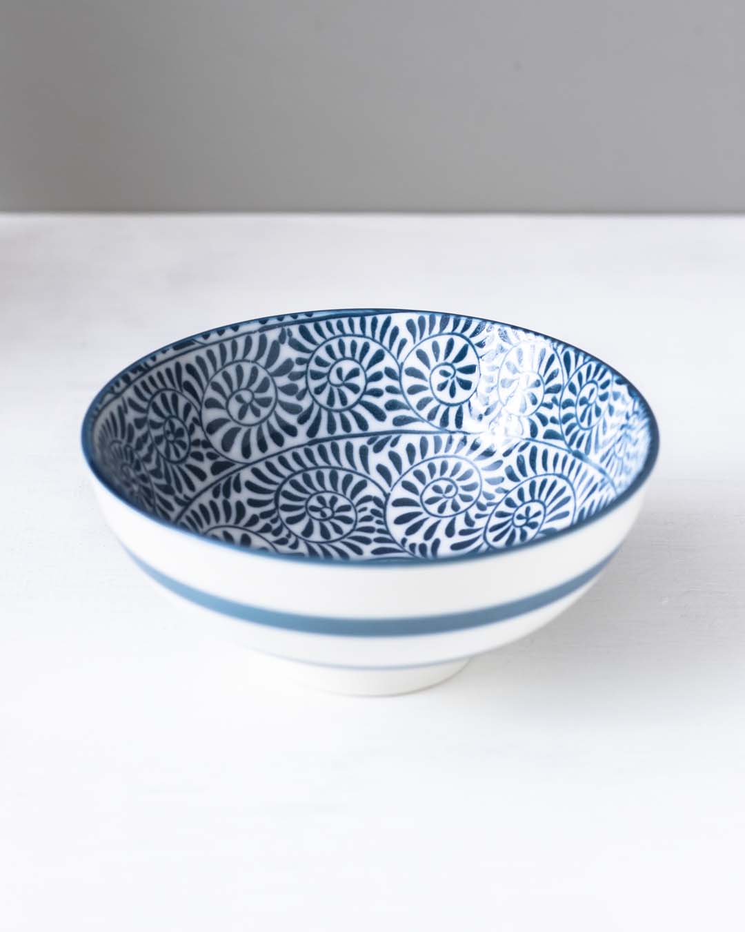 Dainty Blue & White Katoris - Set of 6