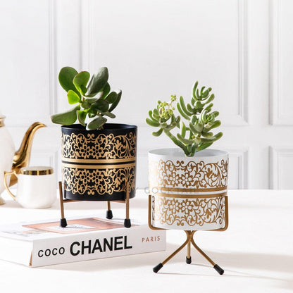 decorative planter - set of 2